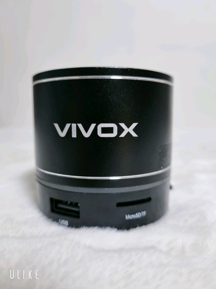VIVOX 블랙 휴대용 미니 블루투스 스피커 CMK-40CBS 이미지