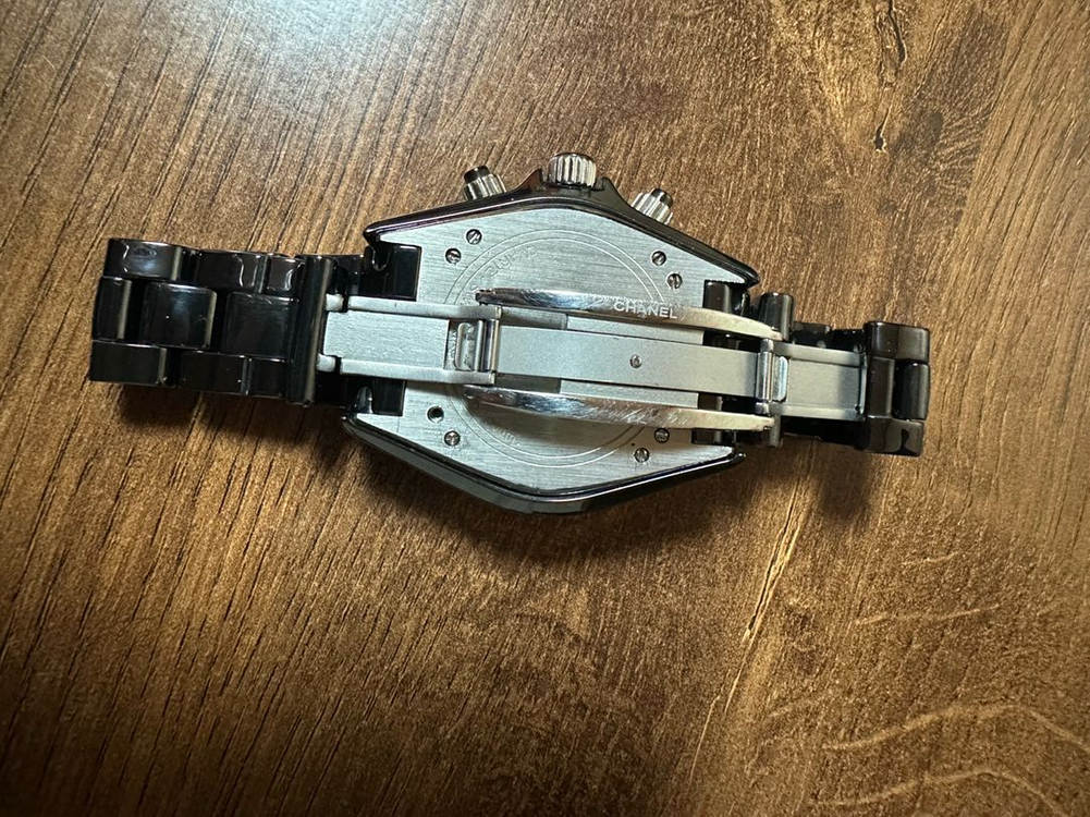 샤넬 세라믹 시계 검정색상 팝니다--3