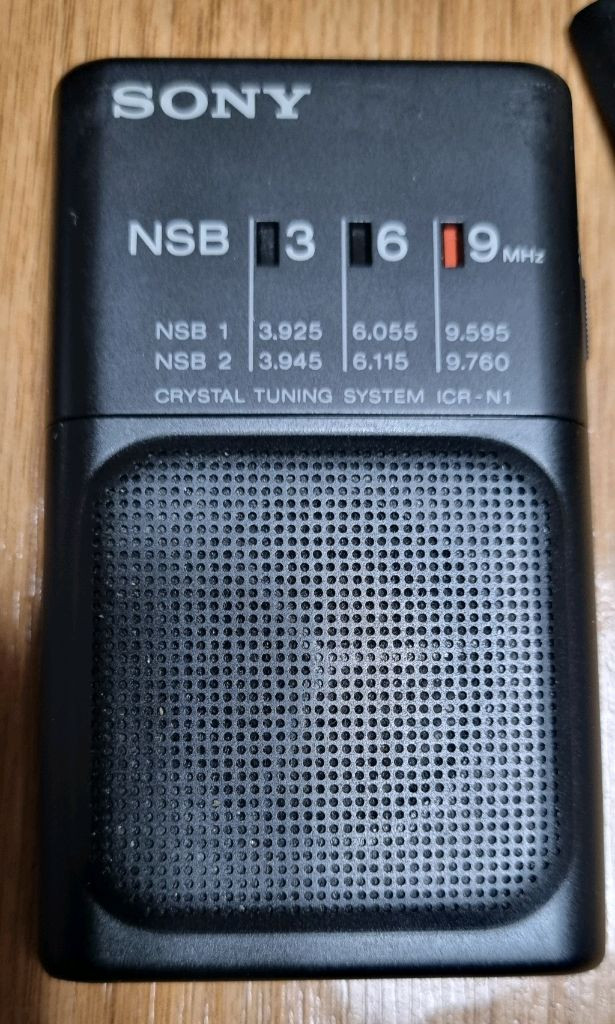 (단/입) 일본 단파방송(NSB) 미니 SONY 빈티지 라디오 이미지