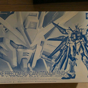 RG 스트라이크 프리덤 건담 티타늄 피니쉬 판매
