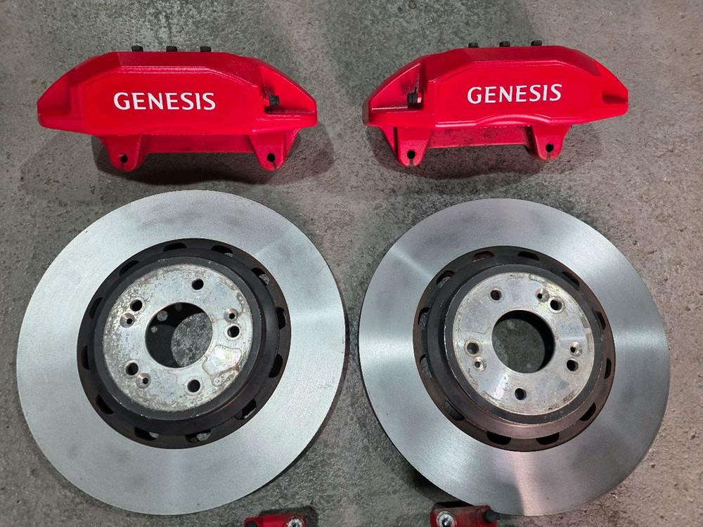 제네시스 DH G80 스포츠 360 4P 브레이크 캘리퍼 디스크 이미지