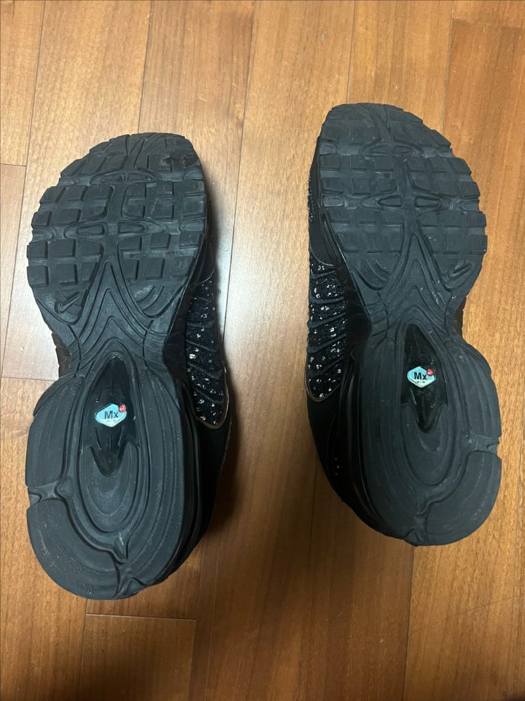 나이키 x 슈프림 에어맥스 테일윈드 4 블랙 판매--5