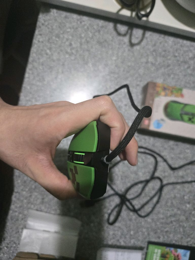 레이저코리아 코브라 마인크래프트 에디션 Razer Cobra Minecraft edition 판매합니다!--5