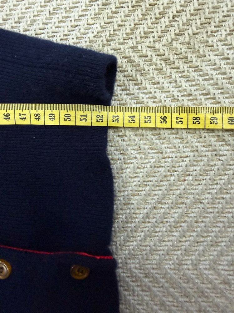 정품) 비비안웨스트우드 자수로고 네이비 가디건 1--9