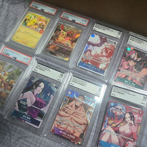 포켓몬카드 원피스카드 BRG PSA 등급카드 판매