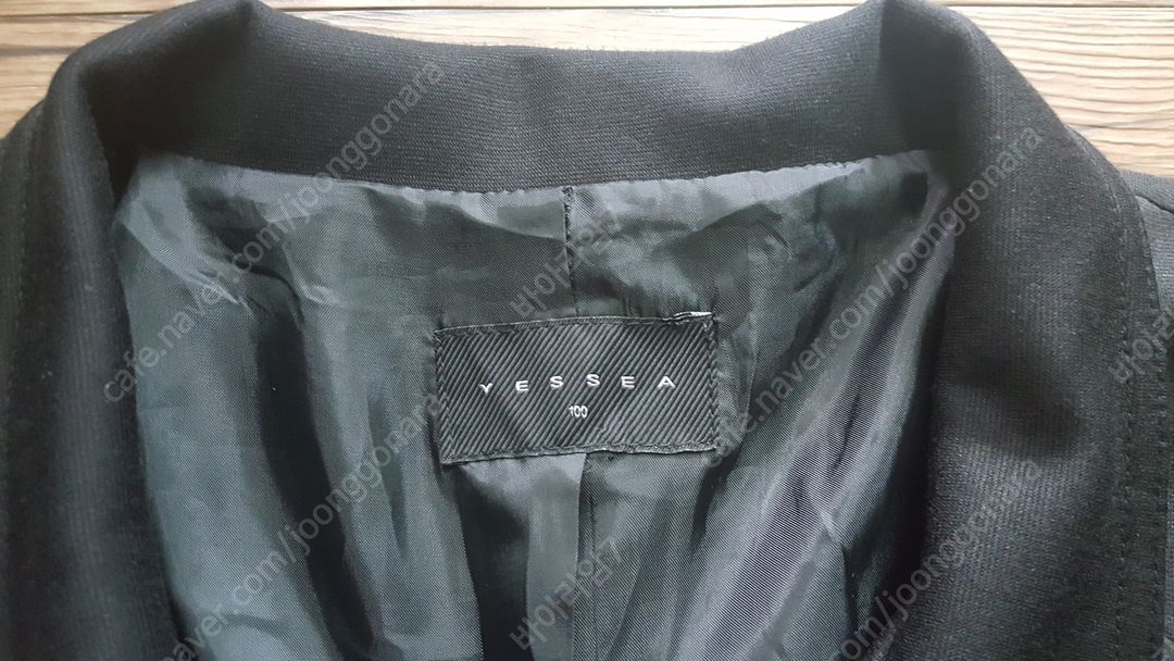 사이즈55 66 77 롱가디건 롱재킷 롱가디건 블랙--2