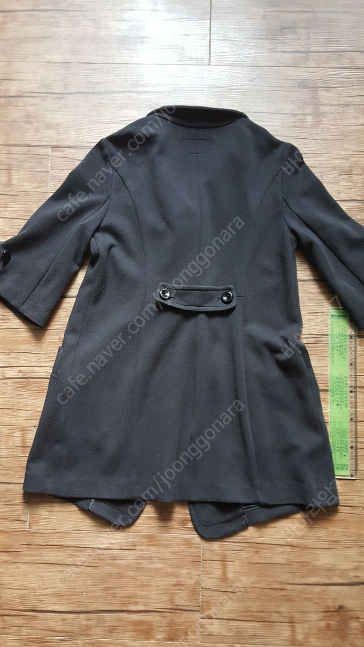 사이즈55 66 77 롱가디건 롱재킷 롱가디건 블랙--5