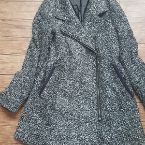 여성 66 77 로렌즈엔 코트 반코트 롱코트 쟈켓 가디건