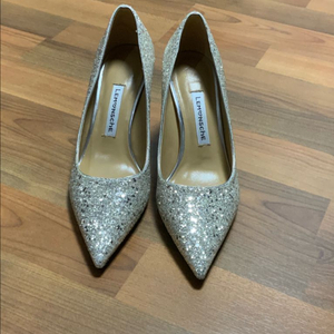 르몽쉐 글리터 웨딩슈즈 바닐라 220mm 7cm 이미지