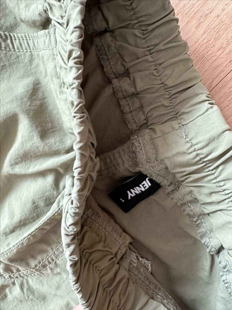 제니베이직 카고팬츠 카키--3