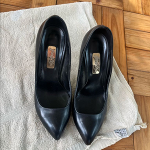 jinny kim 지니킴 가죽 힐 36사이즈 이미지