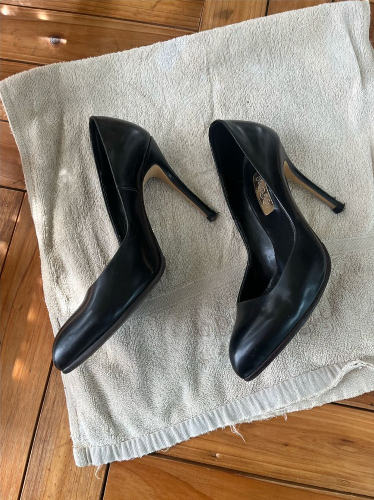 jinny kim 지니킴 가죽 힐 36사이즈 이미지