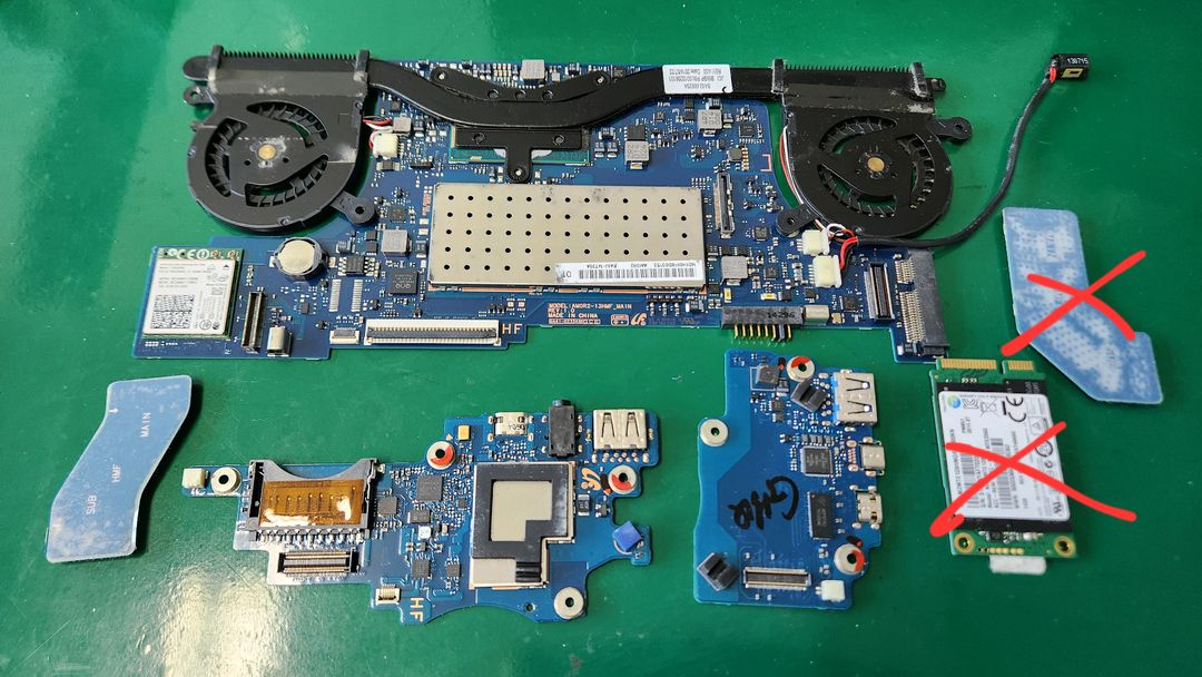 삼성 NT900X3G-K59S 노트북 부품용 개별--8