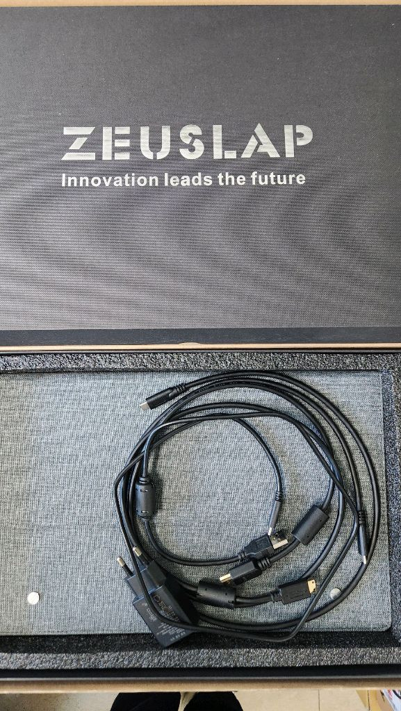 제우스랩 P15A FHD IPS 휴대용 오니터 풀박스 신품--5