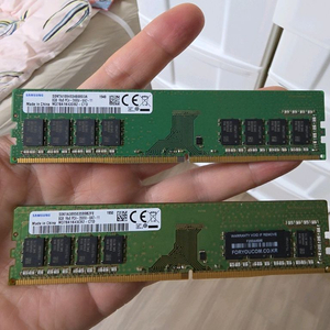 삼성 ddr4 2666mhz 8gb 2장 (합16기가) 택배비포함
