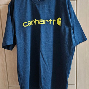 [최저가]칼하트 시그니처 로고 반팔티셔츠 나이트블루