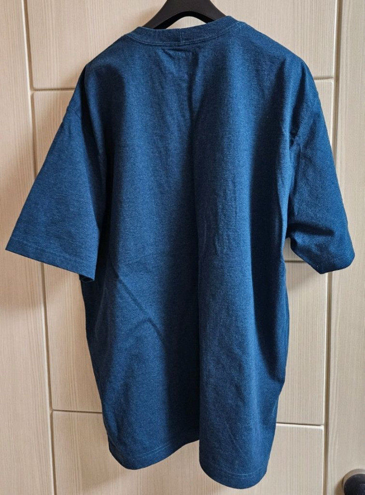 [최저가]칼하트 시그니처 로고 반팔티셔츠 나이트블루--1