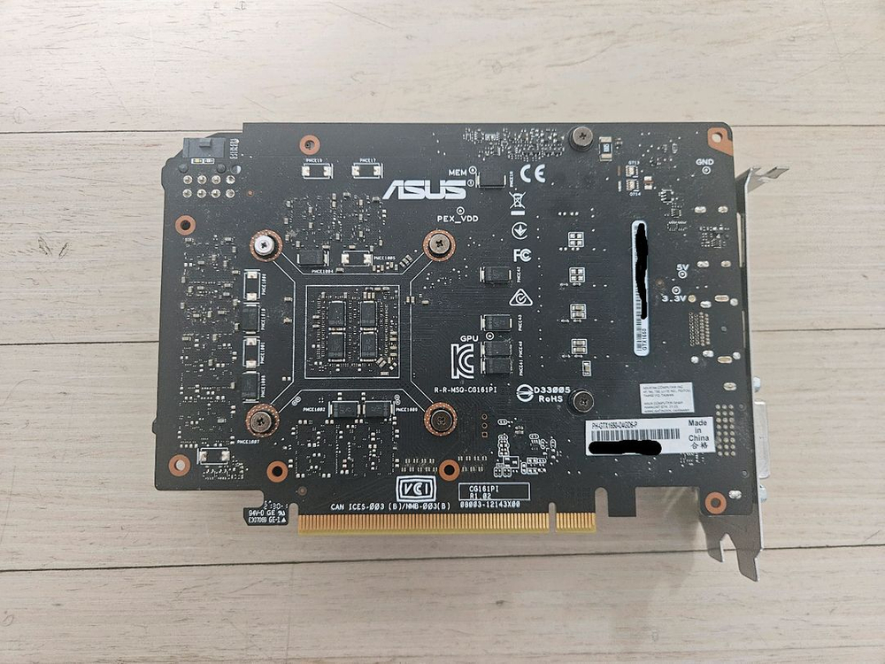 ASUS GTX 1650 O4GD6-P 이미지