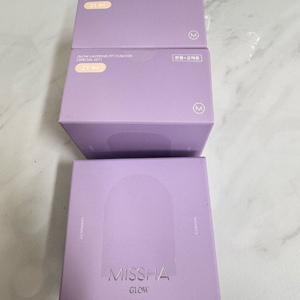 미샤 글로우 레이어링 핏 쿠션 17호 아이보리 (3세트)