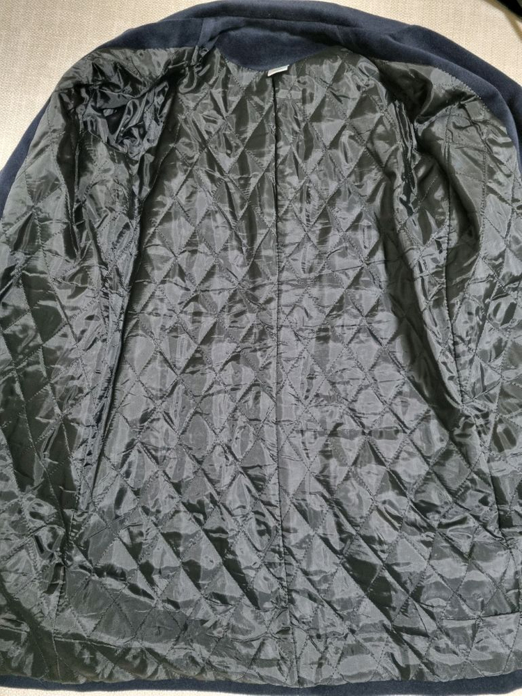 안감누빔 네이비 코트. 프리사이즈--4