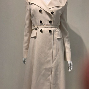 트렌치코트형 원피스 (새상품/봄신상/하객룩/S)