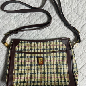 닥스 DAKS 체크 크로스 숄더백