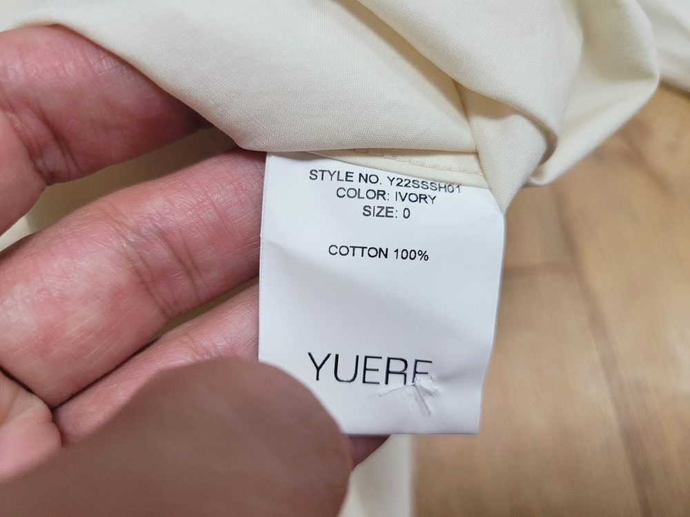유에르(YUERE) 오버사이즈 셔츠 프리사이즈 새상품 이미지