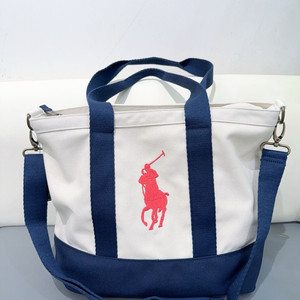 (새상품) 폴로랄프로렌 빅 포니 캔버스 토트백