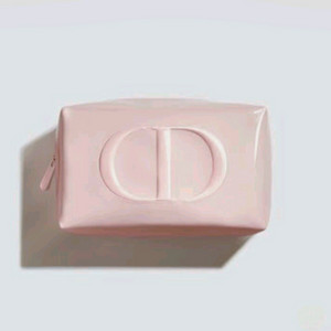 디올 뷰티 정품 에나멜 핑크 파우치