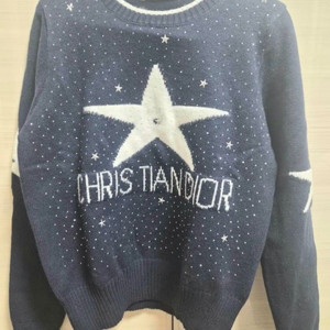 크리스찬디올 반짝이 별 니트
