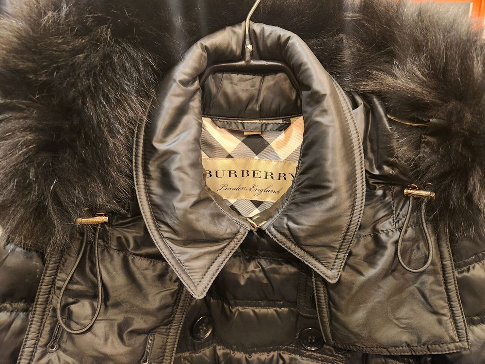 버버리 롱패딩 이미지