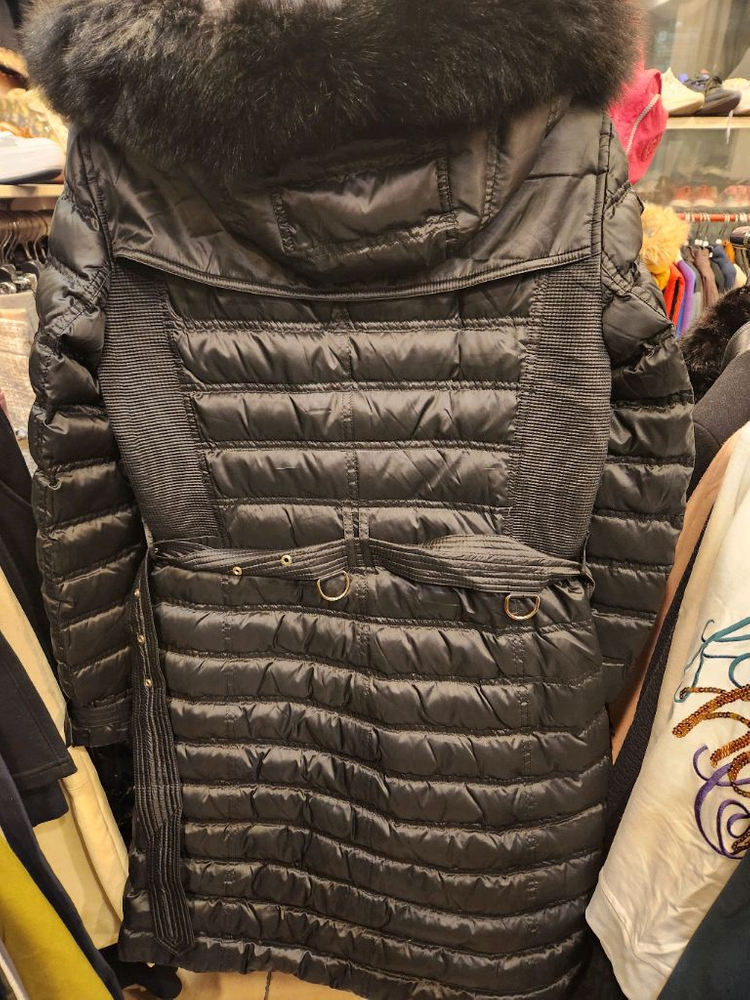 버버리 롱패딩 이미지