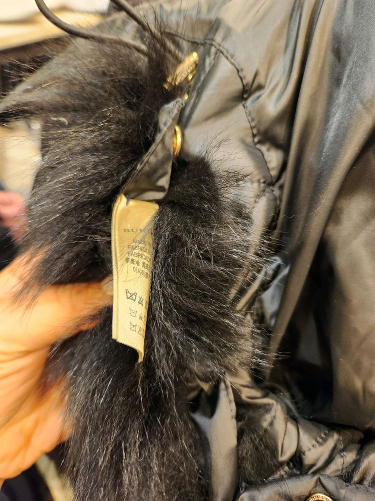 버버리 롱패딩 이미지