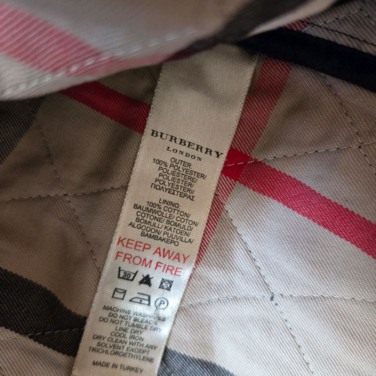 (90호) 2y 버버리칠드런 퀼팅 누빔 자켓 이미지