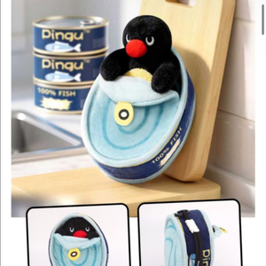 (새상품) 핑구 숨바꼭질 통조림 키링