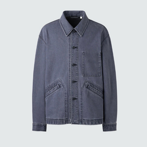 [L] 유니클로U 오버사이즈 데님자켓
