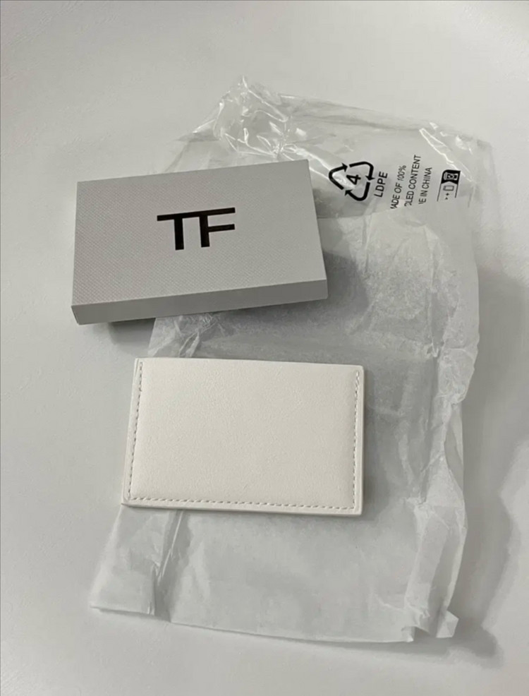 [새상품] 톰포드 뷰티 화이트 미러 카드 케이스 거울 손거울 미러 이미지