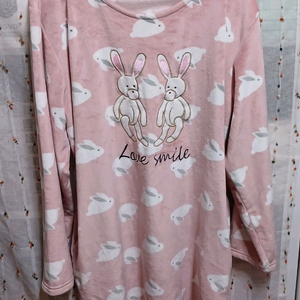 귀여운 도톰 벨벳잠옷