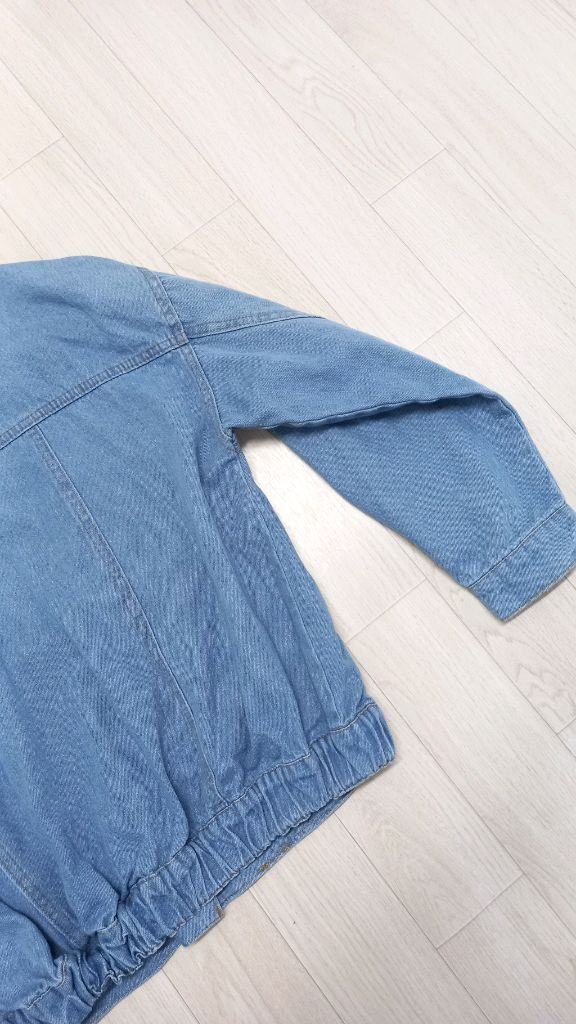 새상품 후드 청자켓-프리사이즈 이미지