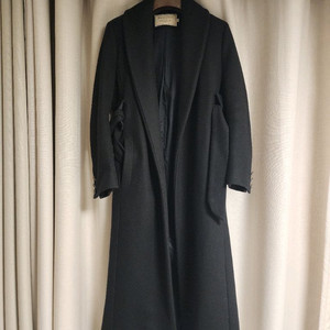 메종키츠네 여성 블랙 코트 (M사이즈, 66사이즈)