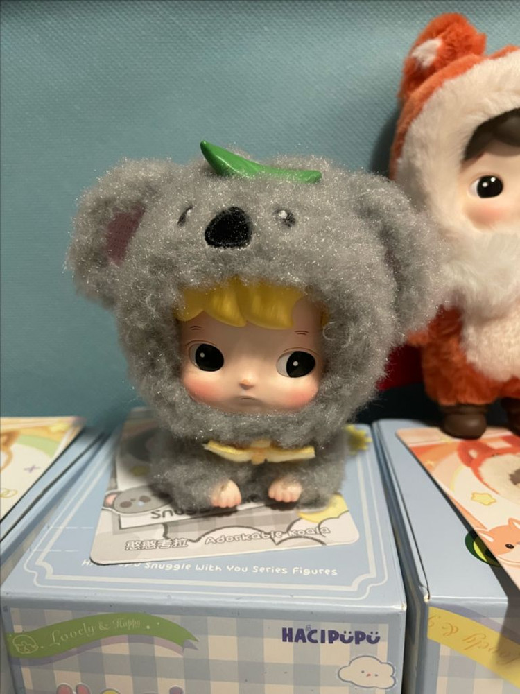 (새상품) 하치푸푸 동물 양 여우 코알라 시바견 피규어--5