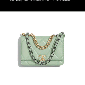 샤넬 본점 19 WOC 체인 지갑