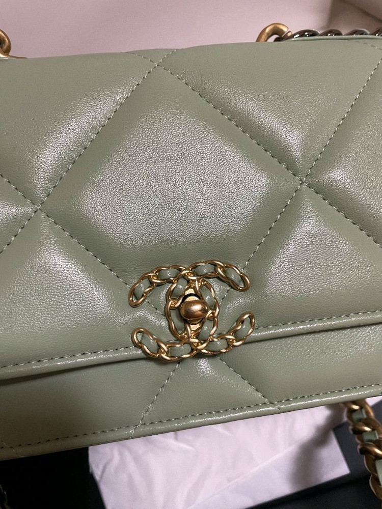 샤넬 본점 19 WOC 체인 지갑--4