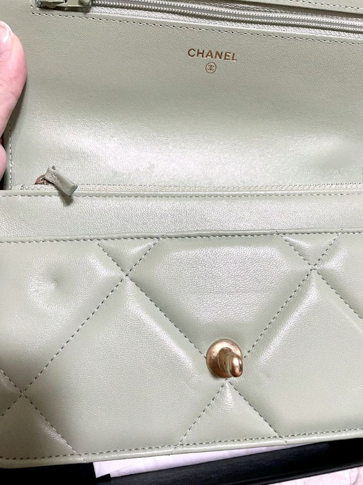 샤넬 본점 19 WOC 체인 지갑--6