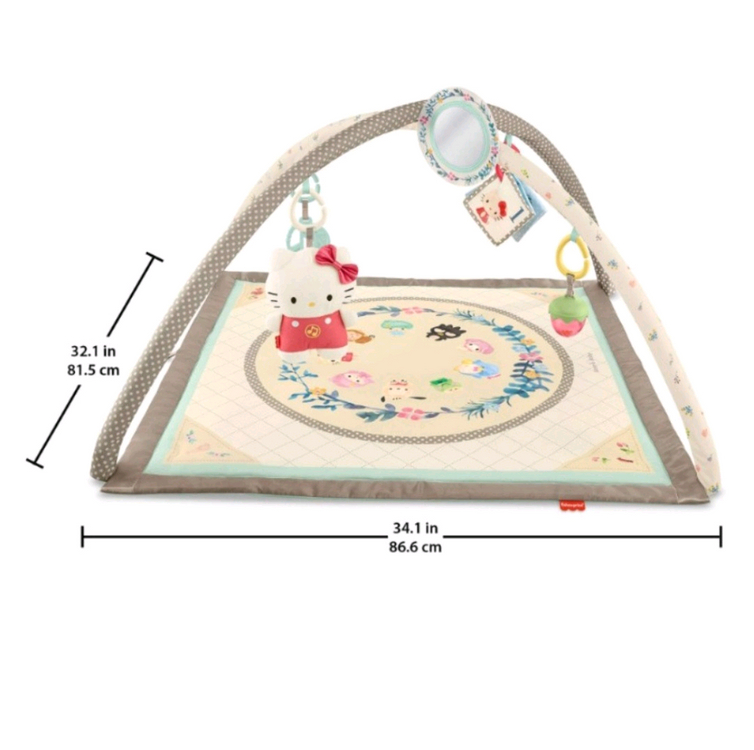 아기체육관 모빌 정품 산리오 피셔 프라이스 뮤지컬 베이비 디럭스 짐 GXC10 산리오정품 이미지