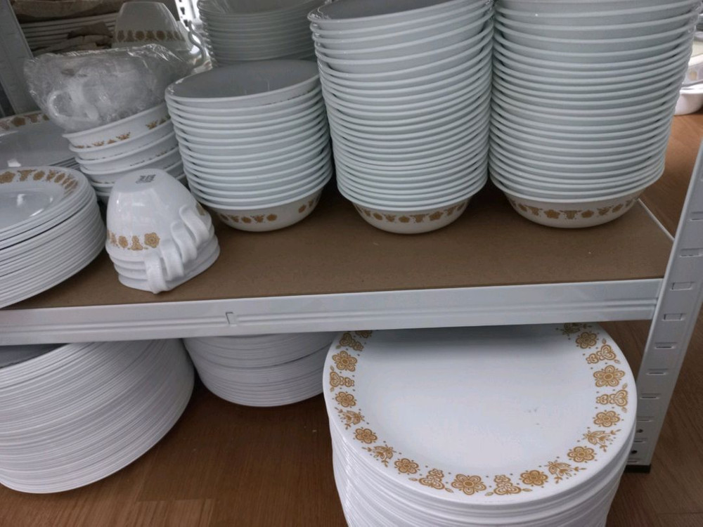 빈티지 코렐 버터플라이 골드 시리즈 개당값 이미지