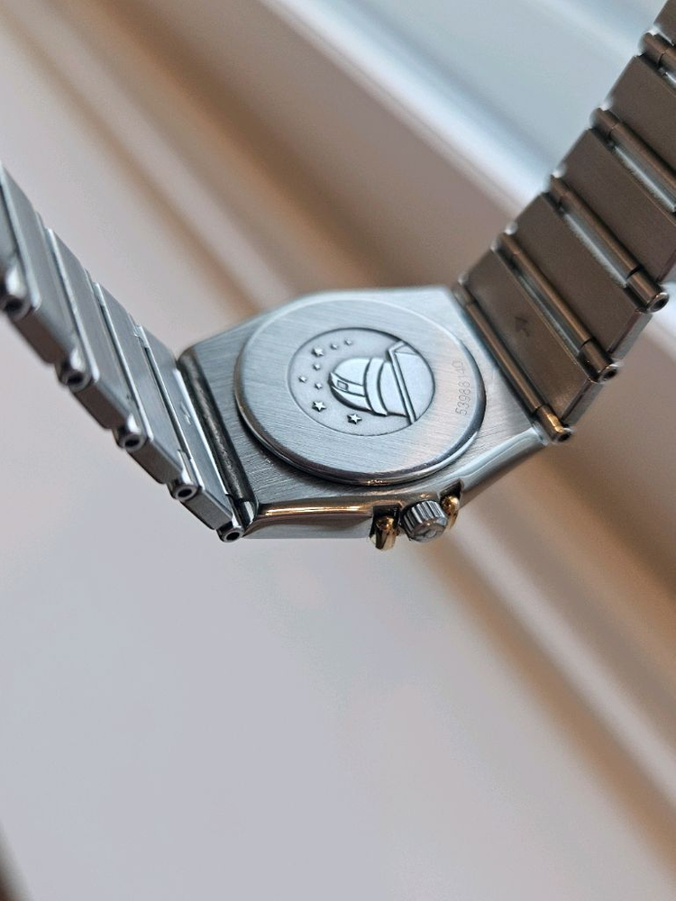 정품 ) 오메가 컨스틸레이션 여성 쿼츠 시계--7