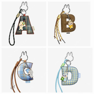 팝마트 정품 라부부 이니셜키링 A-M 박스 개봉 비닐