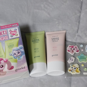 구달 어성초 선크림2종(진정수분톤업,진정수분),구달 어성초 히알루론 수딩크림,브링그린 선스틱