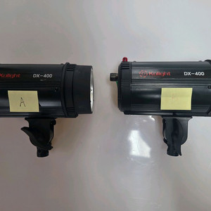 Kolight DX-400 스트로브 촬영 조명 2세트 순간광 지속광